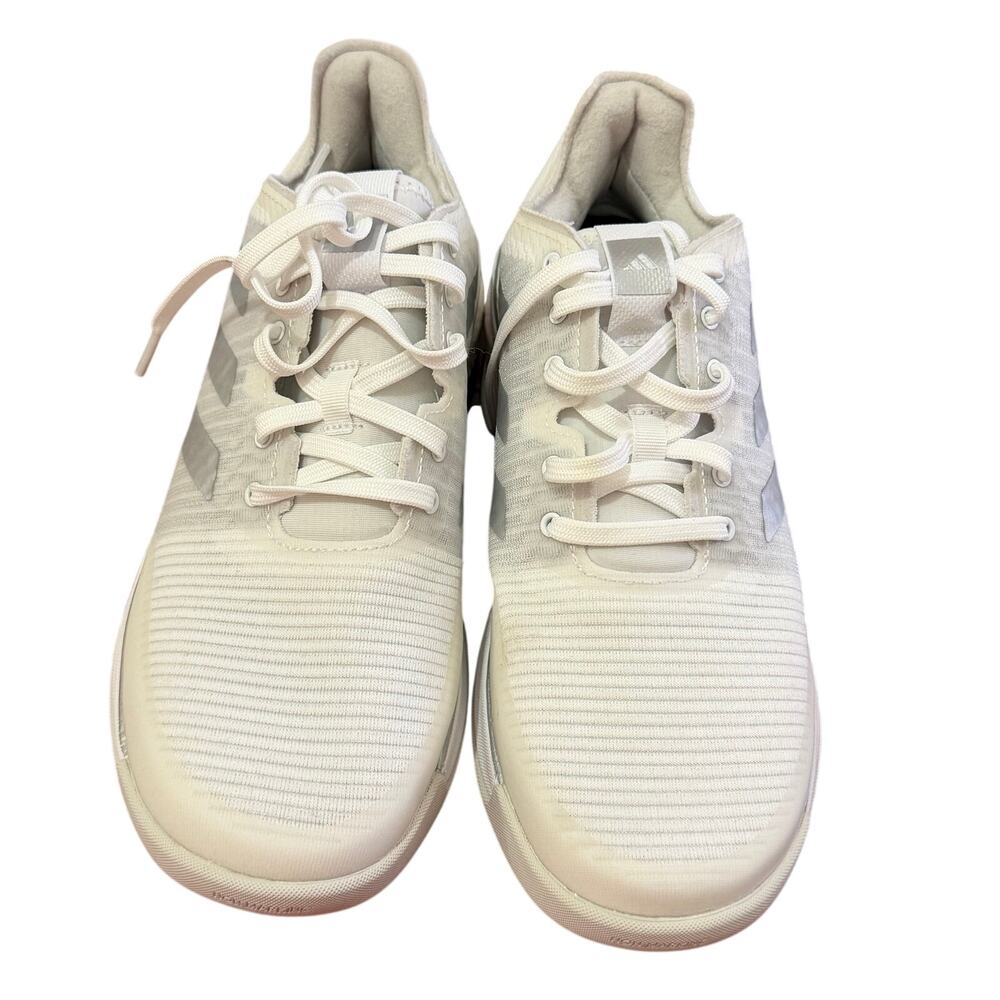 EUC Adidas Crazyflight performance indoor court shoes womens sz 8 Cloud white - Picture 3 of 9